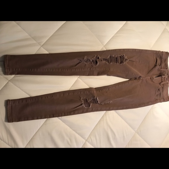 Bundle of 2 American Eagle Outfitters super low Jegging Supper Stretch - Picture 11 of 11